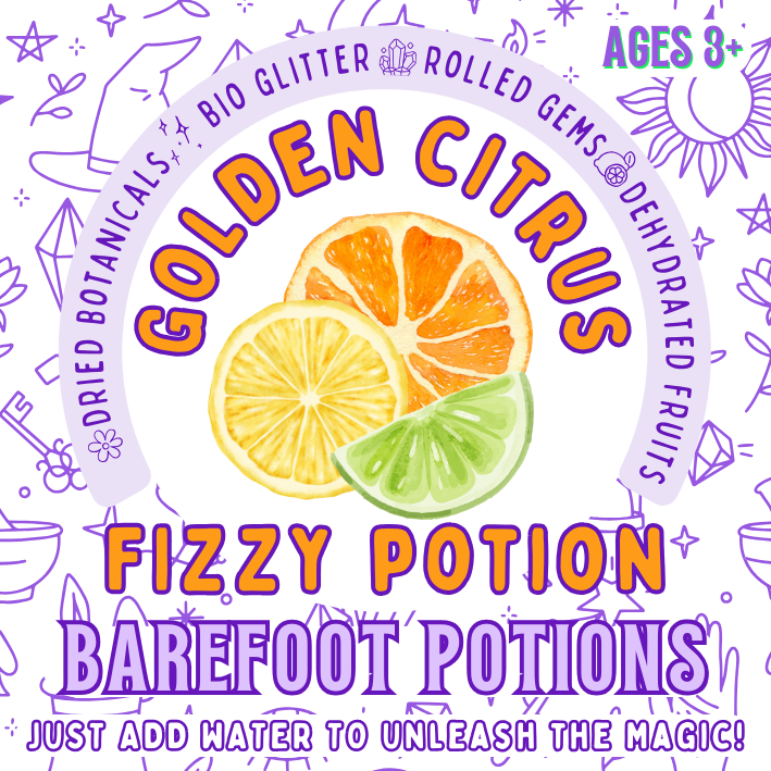 Golden Citrus Fizzy Potion