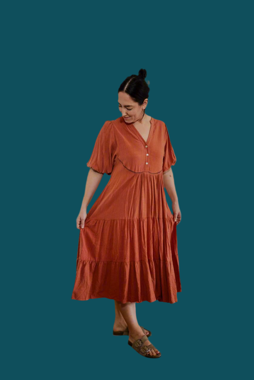 Rose Midi Dress