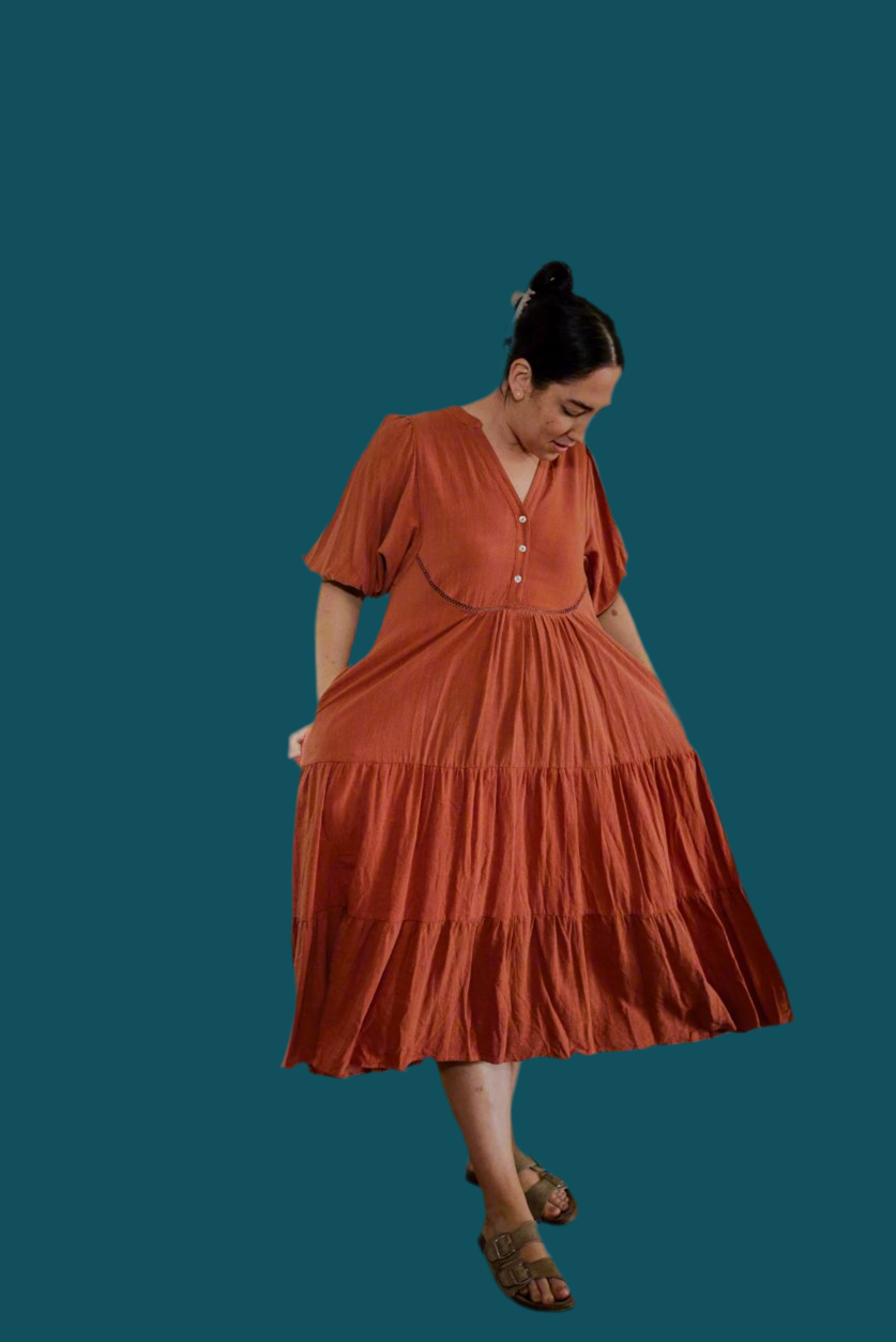 Rose Midi Dress