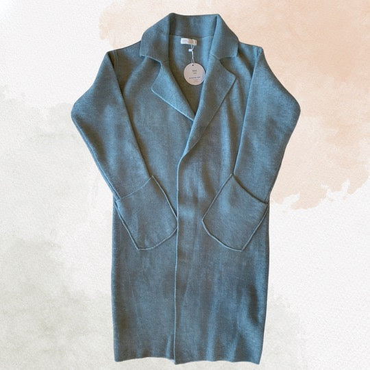 Bel Duck Egg Blue Coat
