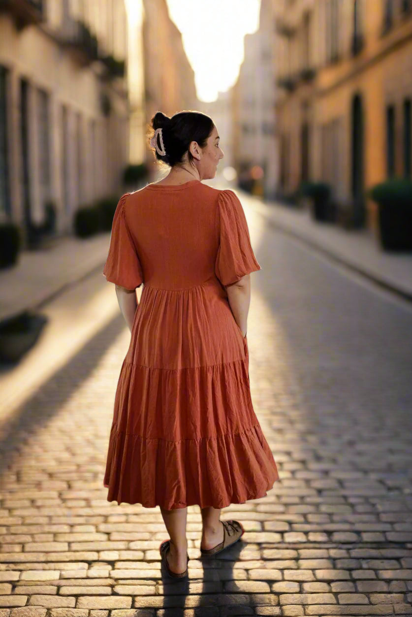 Rose Midi Dress