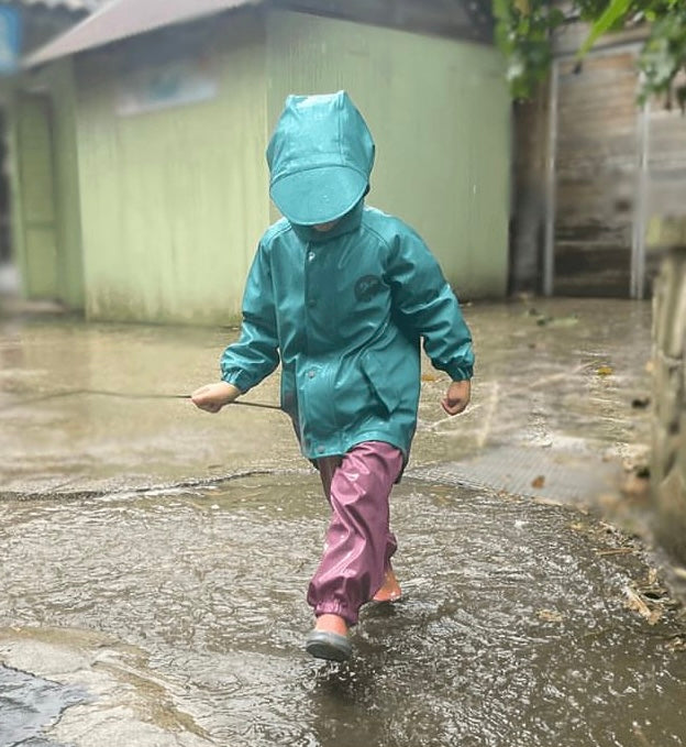 All Weather Jacket with Mud Guard - Deep Sea
