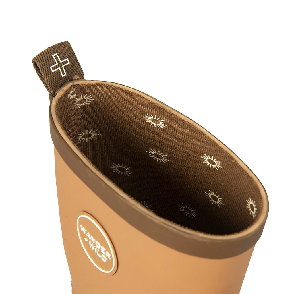 Natural Rubber Gumboots - Desert