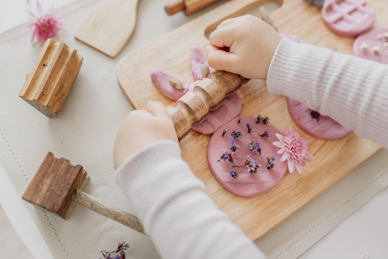 Wooden Play Dough Kit