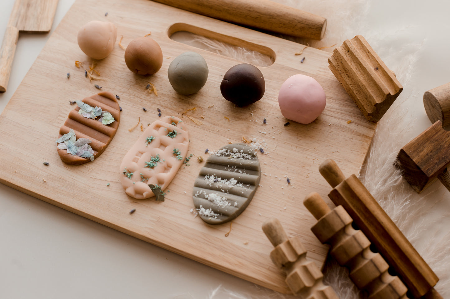 Wooden Play Dough Kit