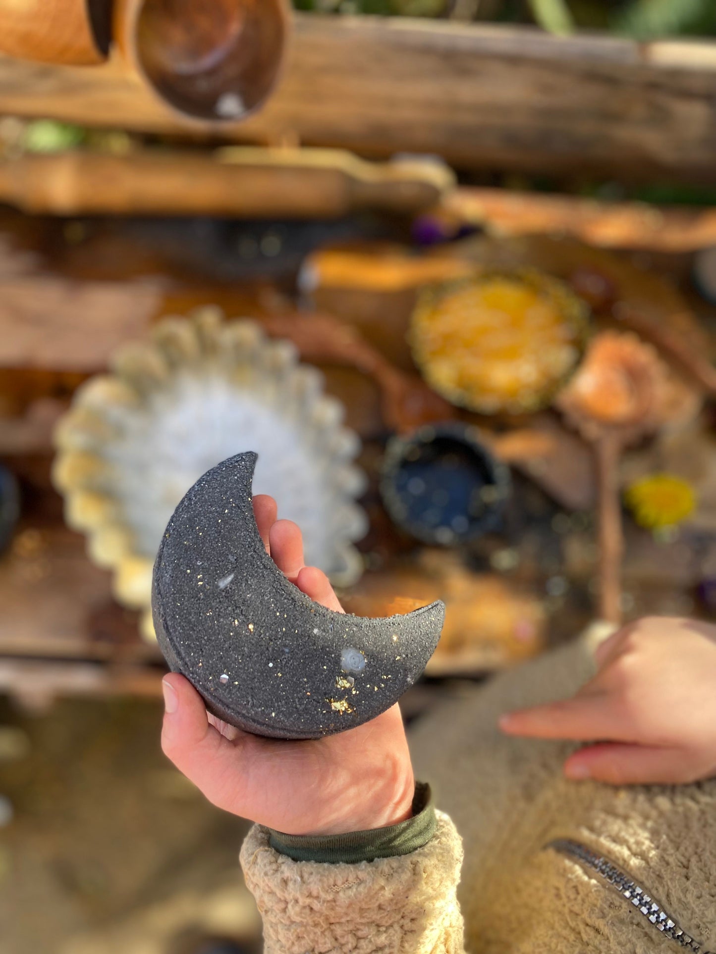 Midnight Magic Moon Stone Moon