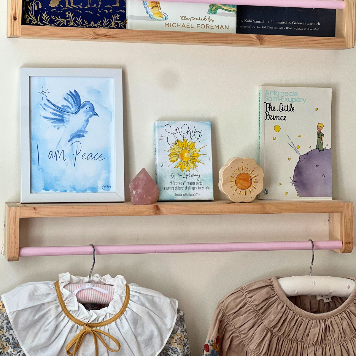 I am Peace - SunChild's Kids Art Print