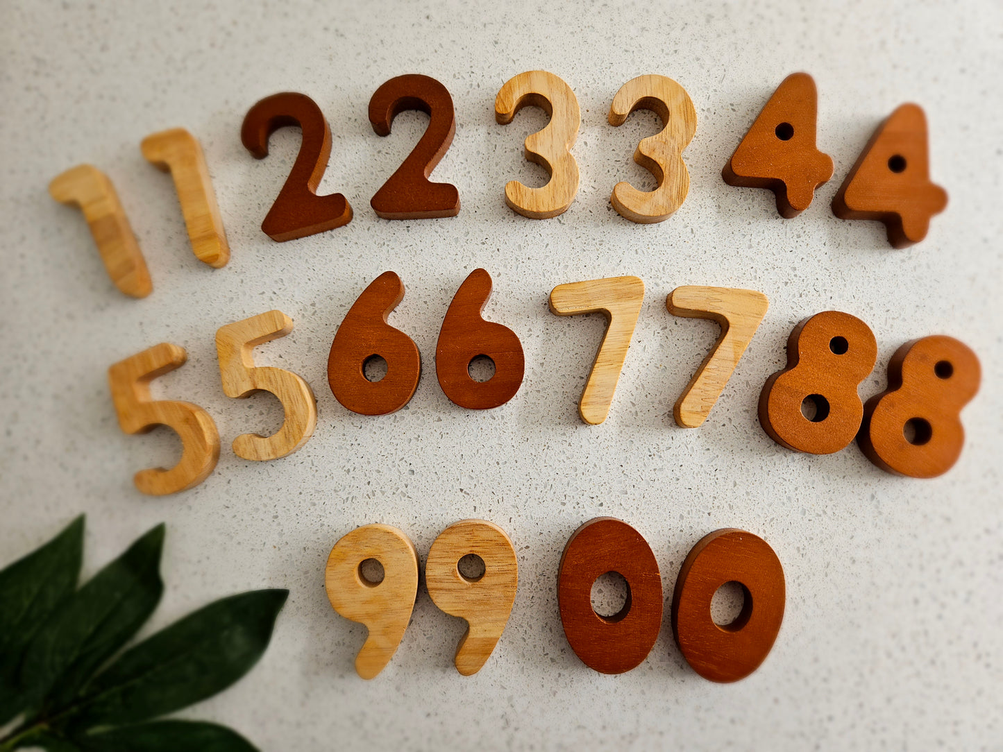 2 Tone Number Set 20 Pcs