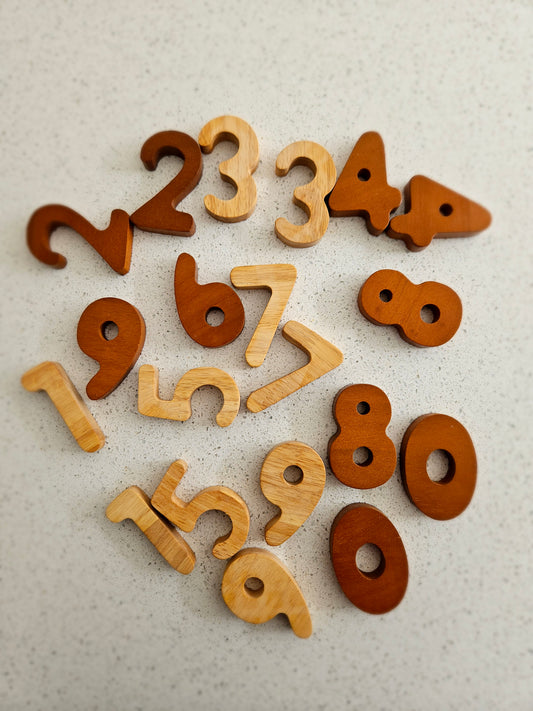 2 Tone Number Set 20 Pcs