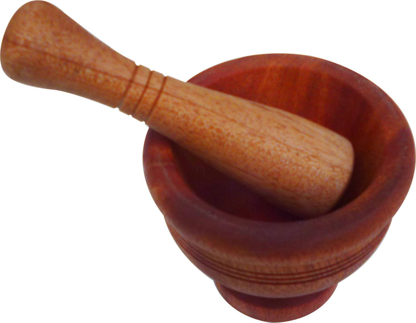 Wooden Pestle and Mortar