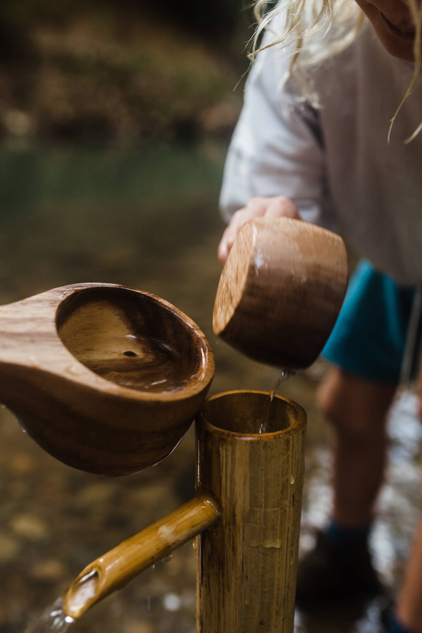 Bamboo Water Mill
