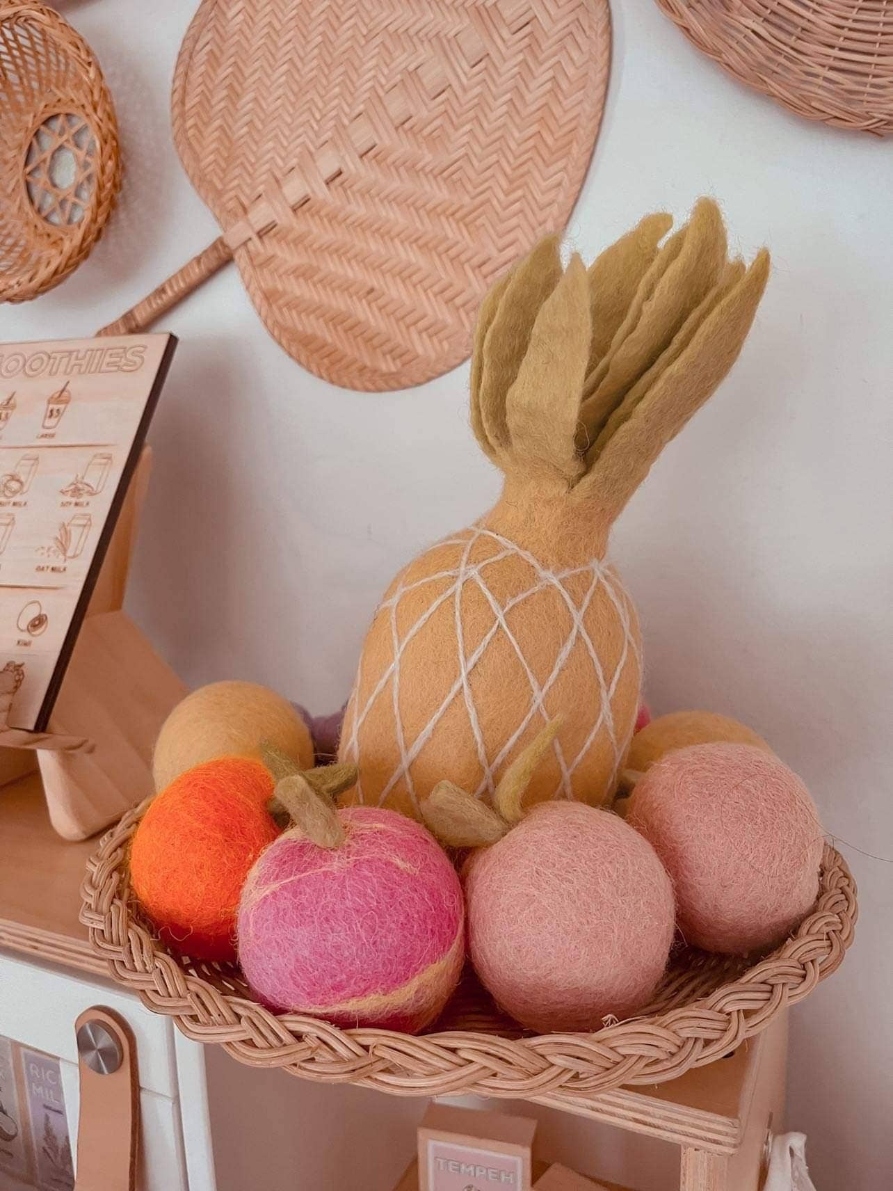 Felt Fruit Set