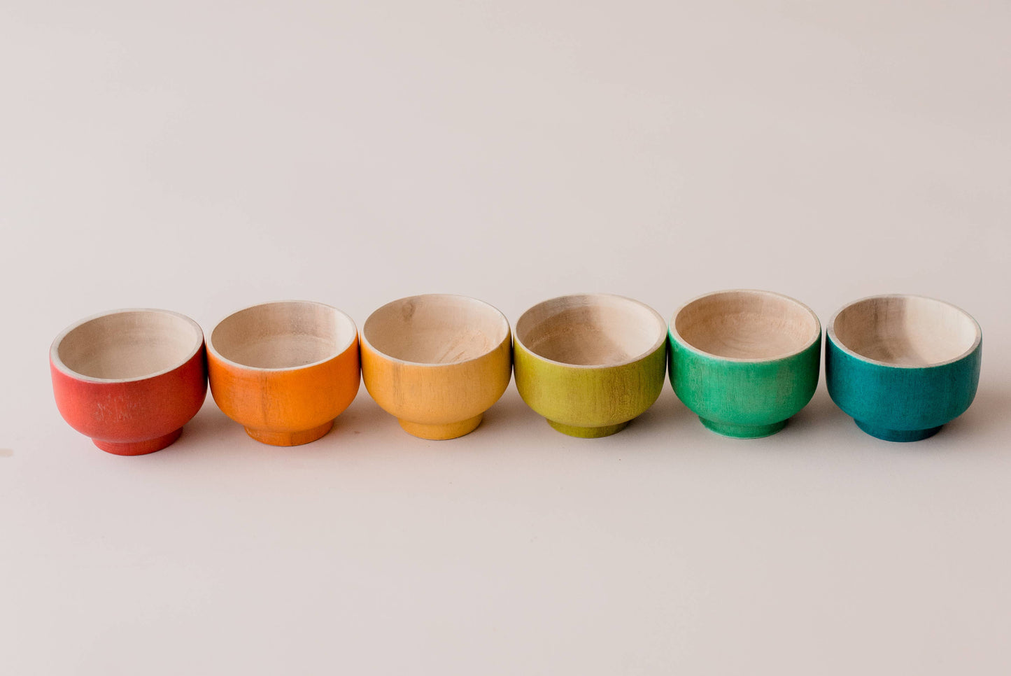 Rainbow Sorting Bowls (set of 6)