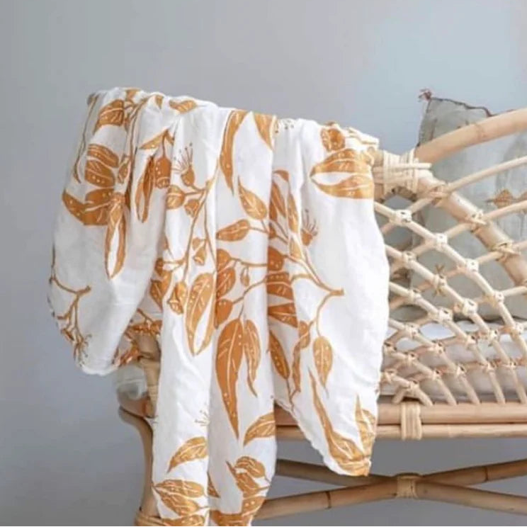 Gumnut Muslin Swaddle - Little Willow Rabbit