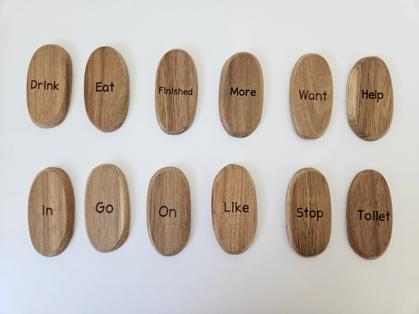 Sign Language Basic Words - set of 12