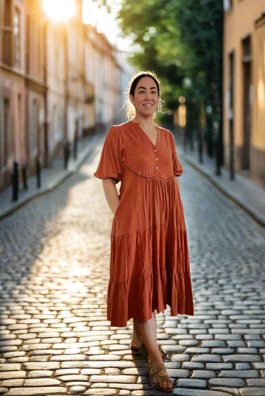 Rose Midi Dress