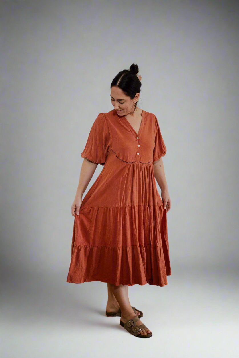 Rose Midi Dress