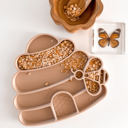 Honey Hive & Bee Tray