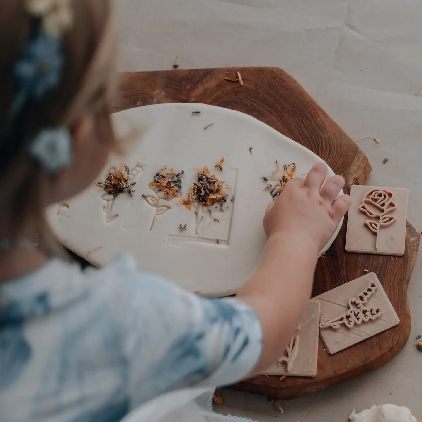 Flower Eco Stamp Set (No Handle)