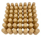 Mini Natural Cones/49pc