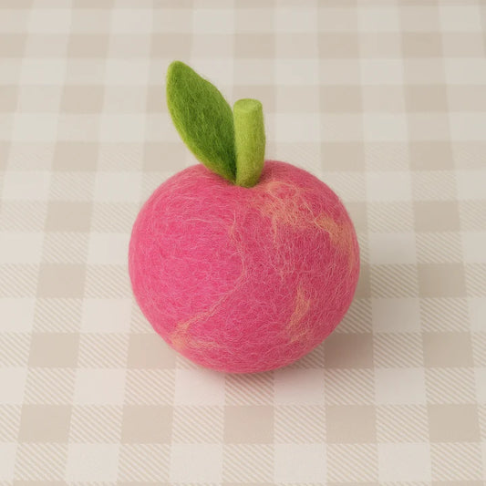 Felt Pink Lady Apple