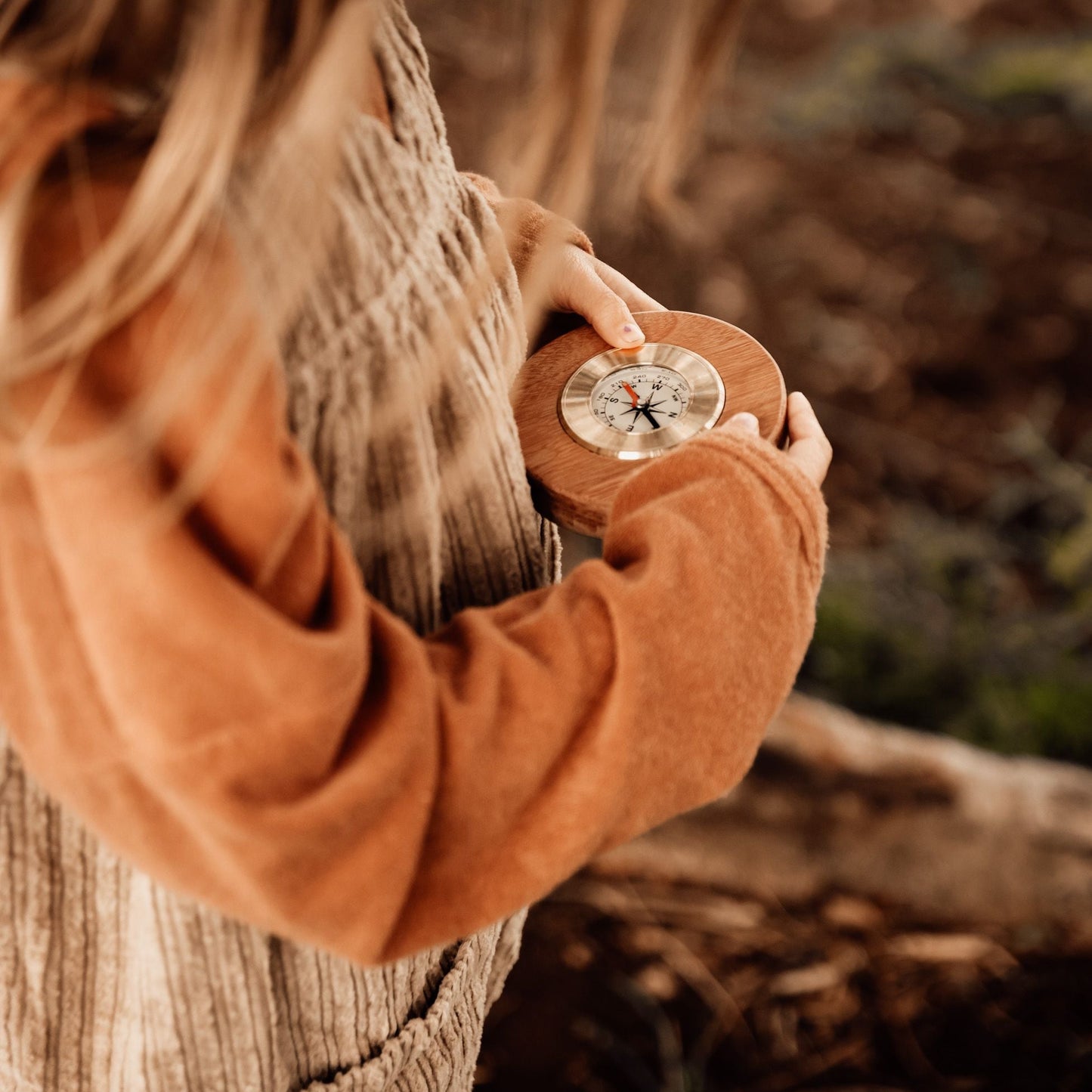 Wooden Compass