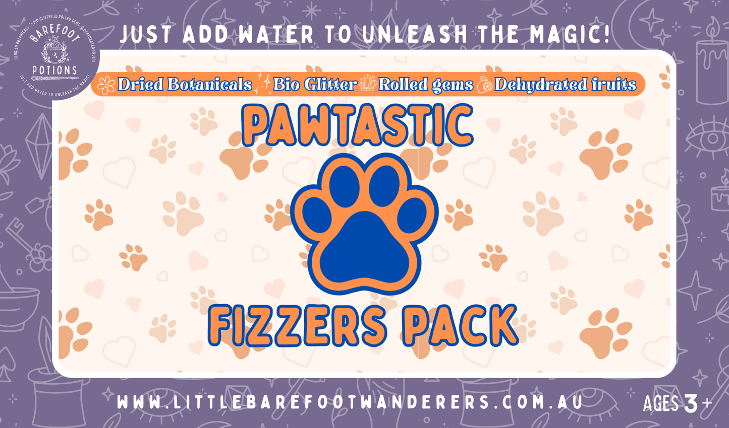 Pawtastic Fizzers - 30 Pack
