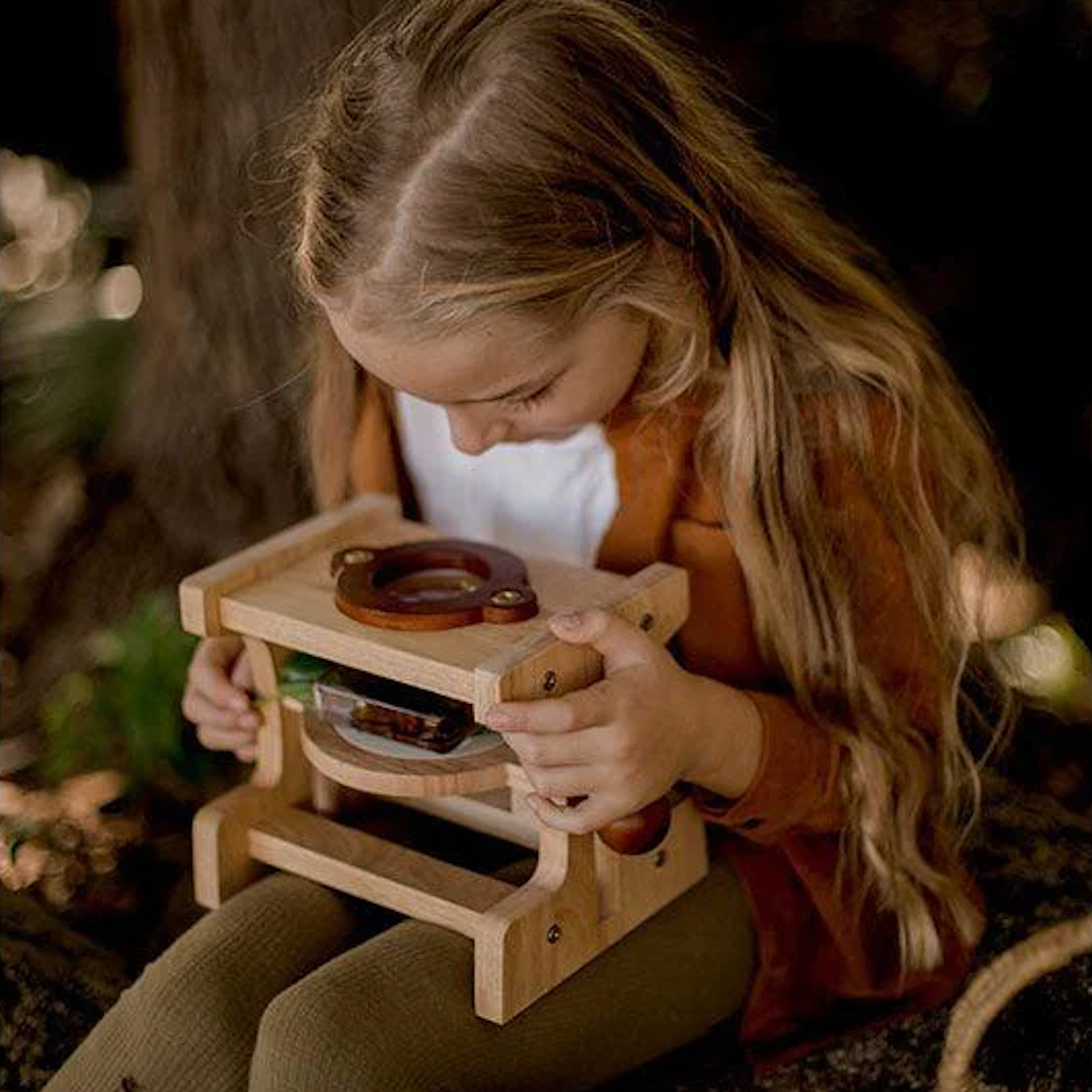 Wooden Microscope - Large