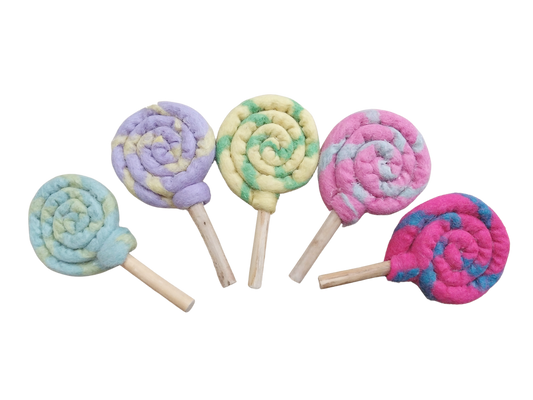Felt lollipop
