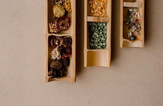 Bamboo Sorting Trays