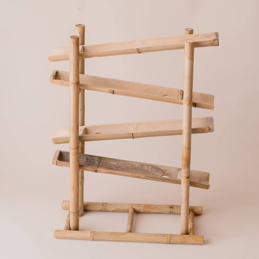 Bamboo Water and Ball Track